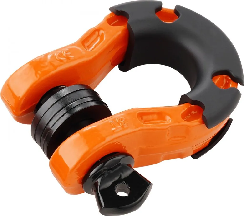 Pack de 2 Manilles D-Ring Renforcées - Rupture 66139 lbs - Qualité Pro - 12