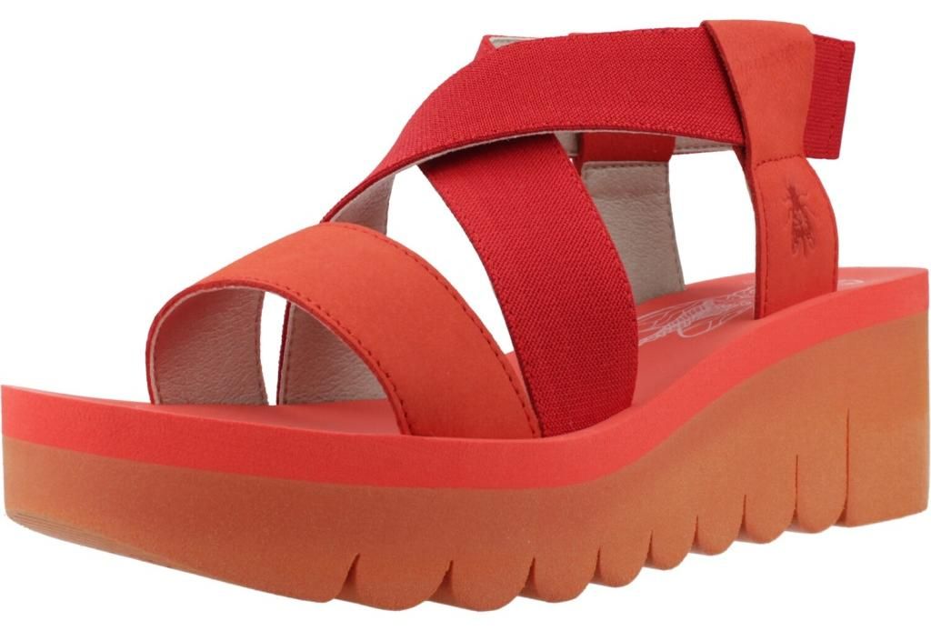 FLY London Sandalen Sandalen Leder/Textil