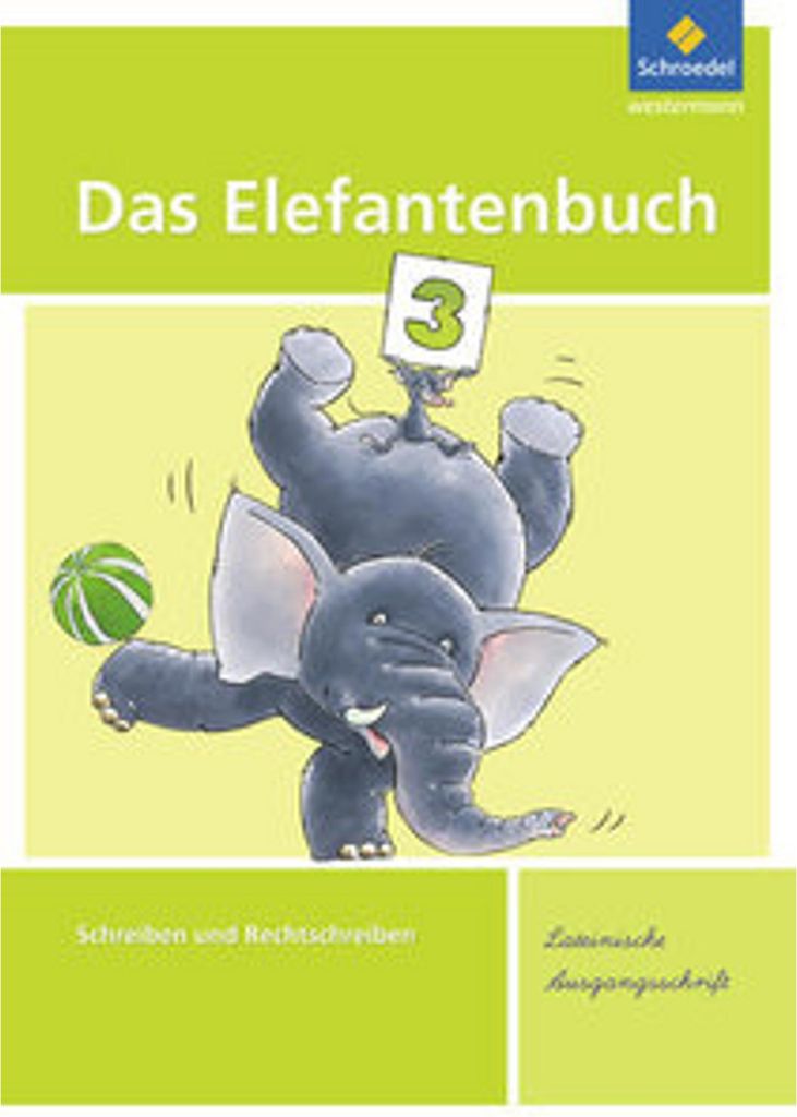 Das Elefantenbuch. Arbeitsheft. Lateinische Ausgangsschrift Obrázek produktu 