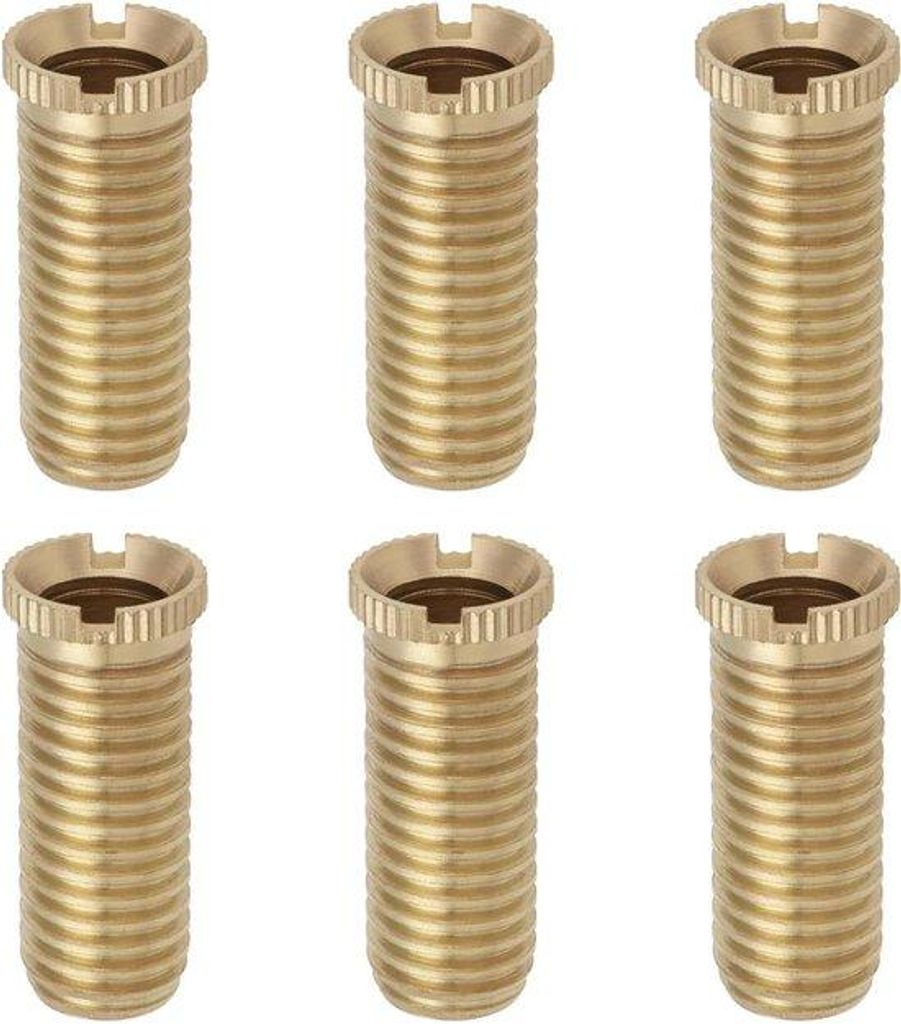 Abflussfilter Schraube Messing 6-teilig Gelb