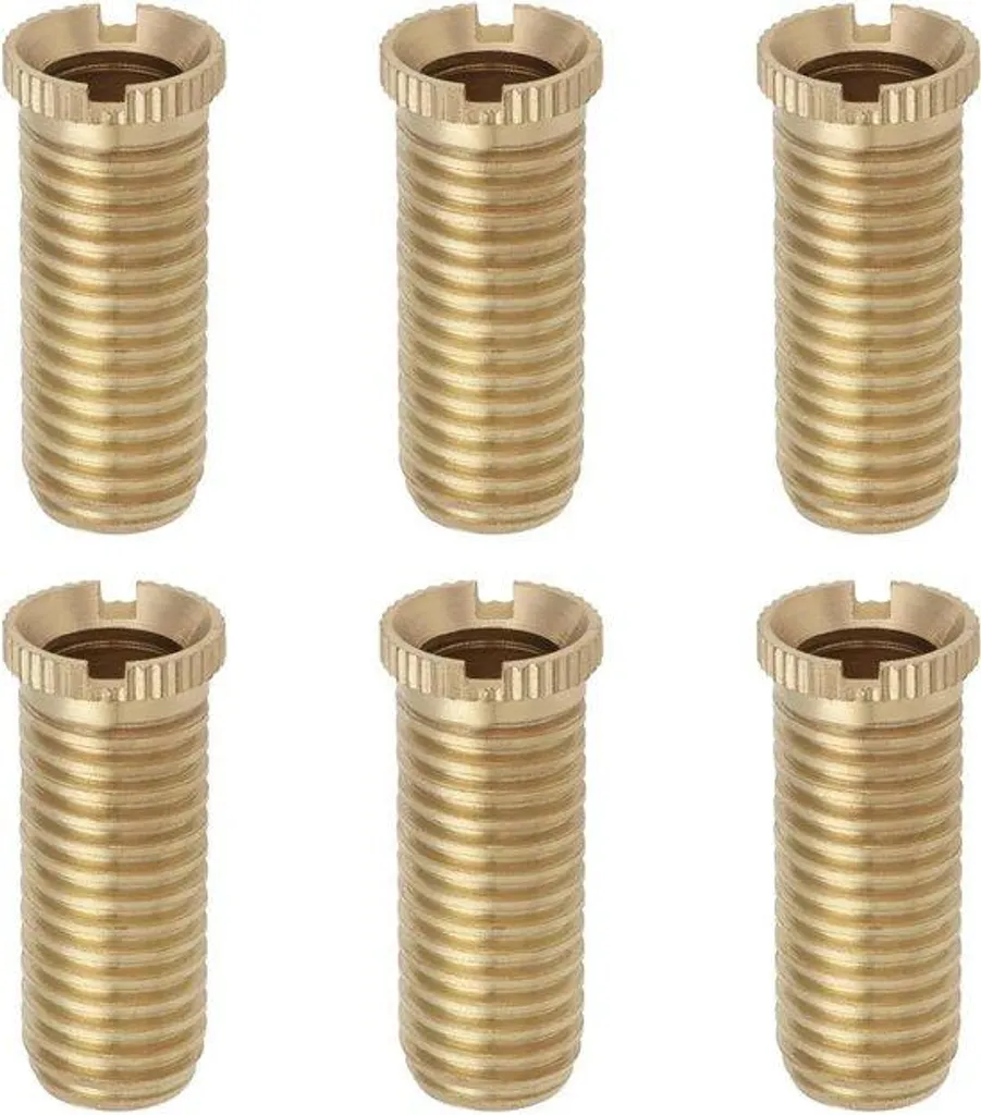 Bouchon filtre de vidange à vis en laiton pour évier et lavabo - 6 unités