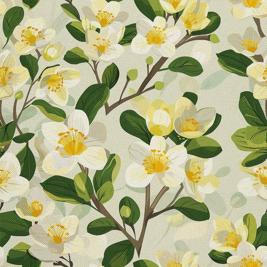 OUTDOOR DEKOSTOFFE OXFORD - Motiv Frühling I DX7386