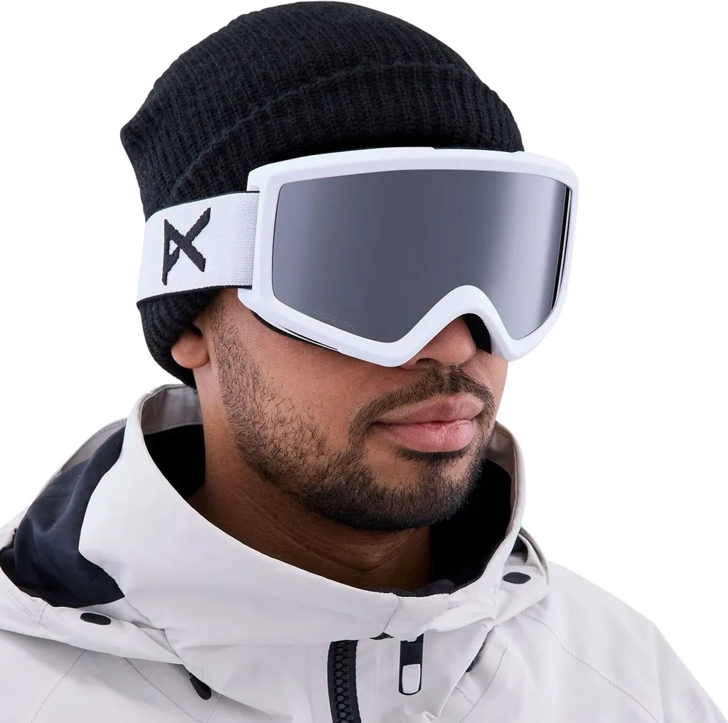 Maschera Anon HELIX 2.0 White Perceive Sunny Onyx - Shop Online Snowboard - 4