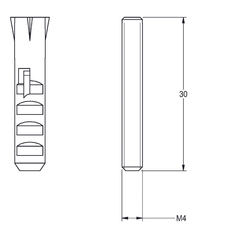 KWC AR Verdrehsicherung, AQUAJET-Slimline, für Duschopf