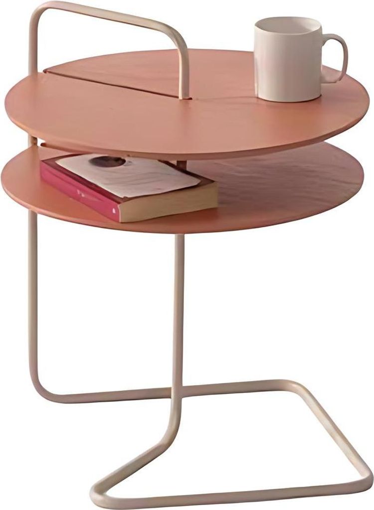 Couchtisch aus edlem Holzfurnier Tisch Bestelltisch Vintage Design