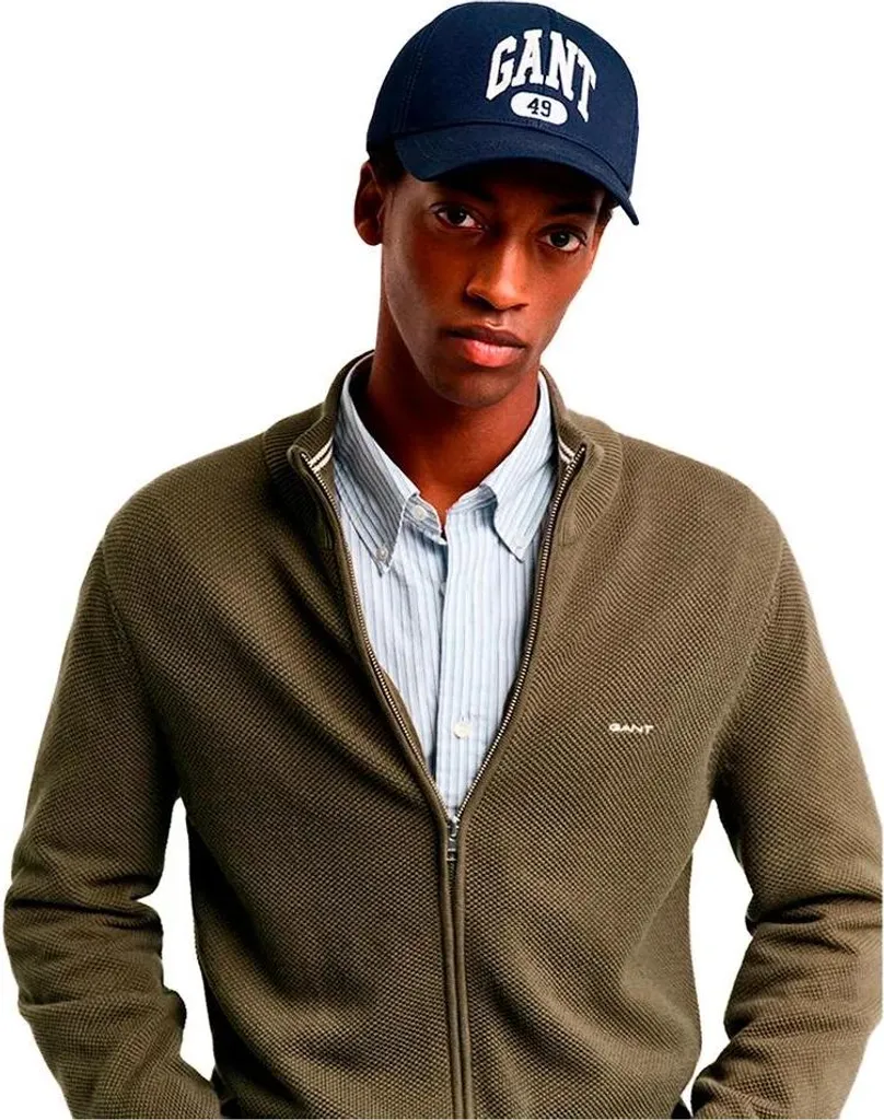 Casquette Gant 49 Arch baseball bleu sport et loisirs outdoor pour homme