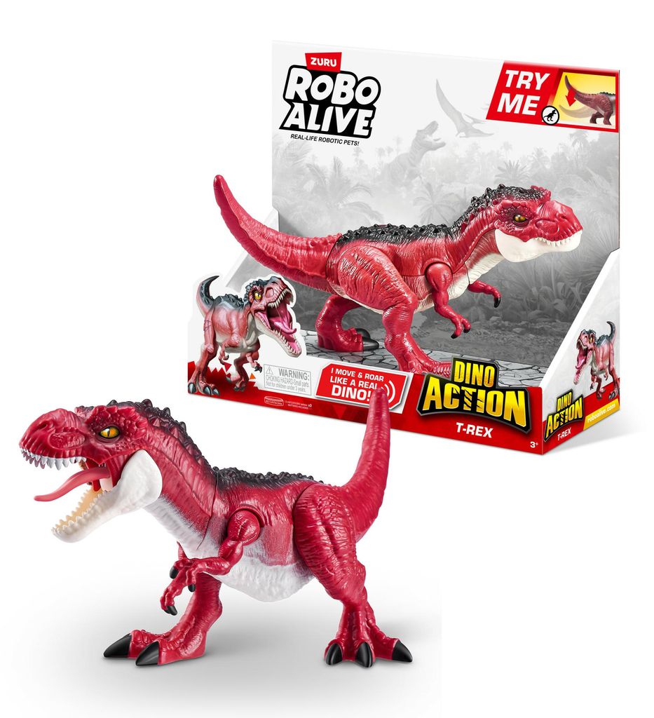 Zuru Robo Alive Dino Action T-Rex + Geluid Produktbild 
