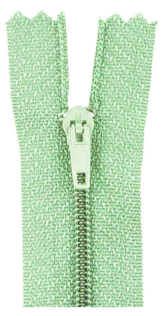 1 Reißverschluss spiral 25cm x 3mm unteilbar, Autolock, wähle aus 35 Farben, Farbe:246 crystal green