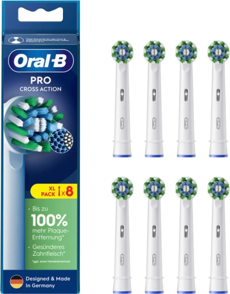 Spazzolini Oral-B Pro CrossAction 8 pezzi