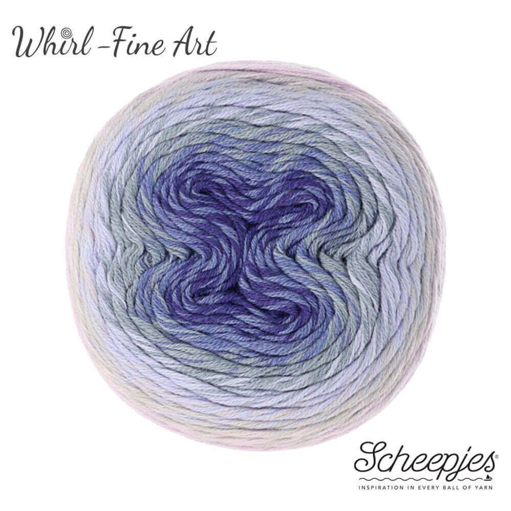 Scheepjes Whirl-Fine Art Farbverlaufsgarn 220g (651) Impressionism
