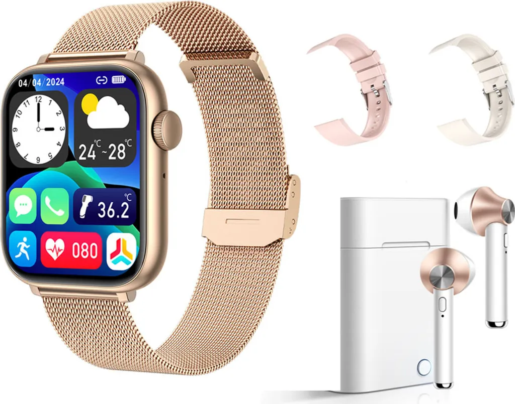 Smartwatch Eko Inspiria + Cuffie Jeez Rosa: Look Glamour e Tech per Te