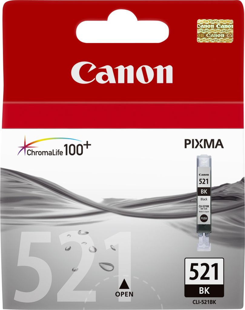 Patrone Canon CLI-521PBK       photo black Zdjęcie produktu 