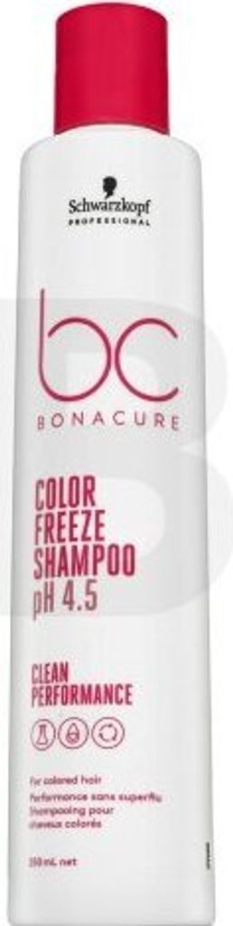 Schwarzkopf Professional BC Bonacure Color Freeze Shampoo pH 4.5 Clean Performance schützendes Shampoo für gefärbtes Haar 250 ml