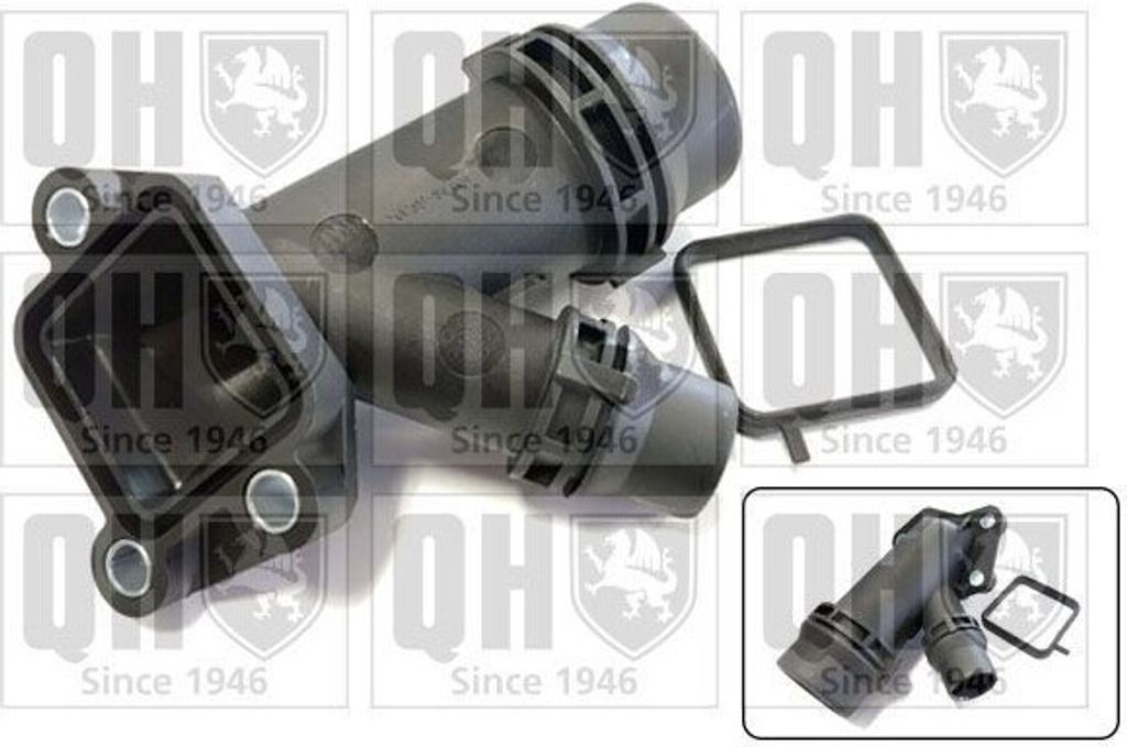 QUINTON HAZELL QTH1003CF Kühlmittelflansch für BMW X5 (E53) Wasserflansch