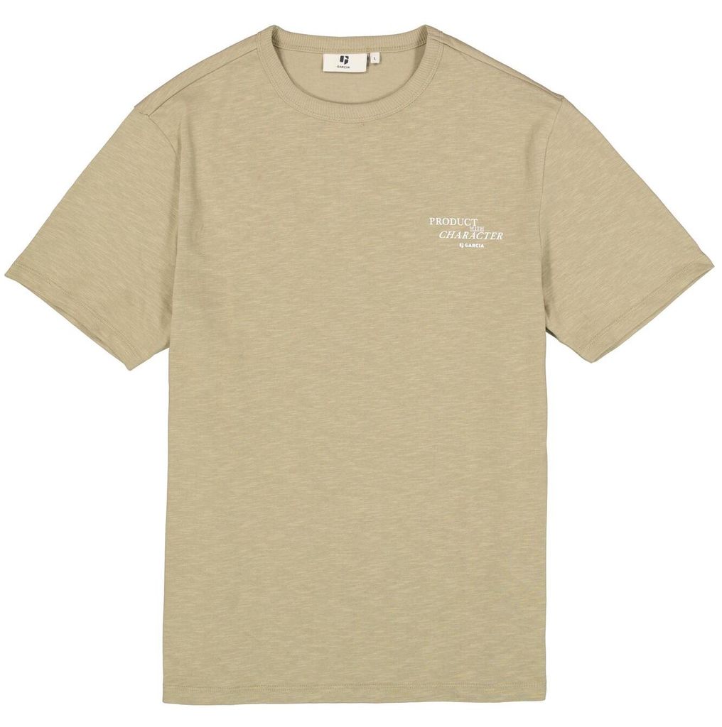 GARCIA men`s T-shirt ss 2952 covert gree L