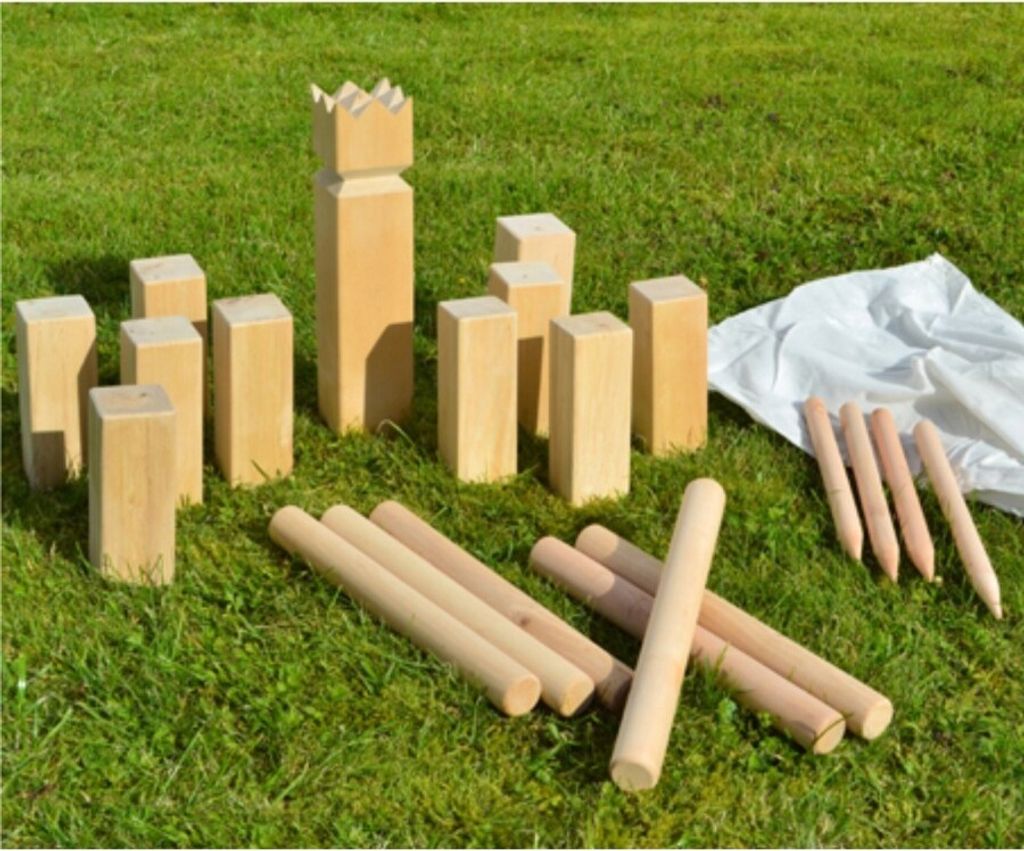 HI Outdoor-Kubb-Spiel Holz Produktbild 8