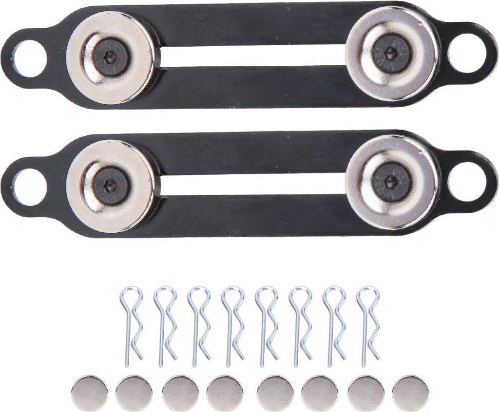 RC Car Shell Bracket, Ersatzteile Karosseriehalterung Festes Metall für AXIAL SCX10II 90046