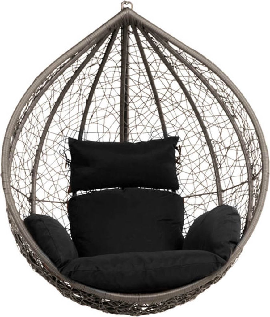 HOME DELUXE - Závěsné křeslo Cielo - černé, pouze koš - Obrázek produktu 
