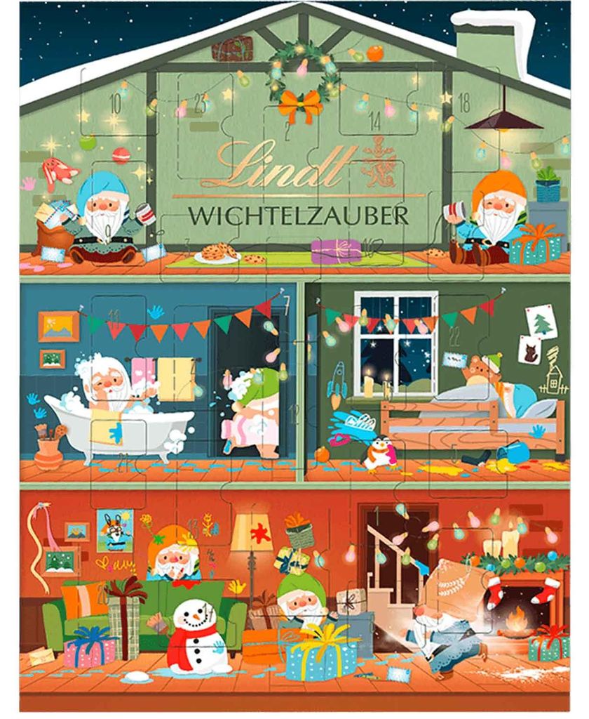 Lindt Wichtelzauber Adventskalender Produktbild 