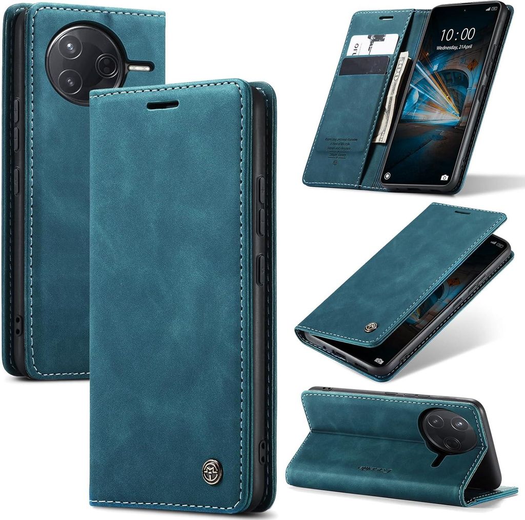 Caseme Handyhülle für Xiaomi Poco F7 Ultra / F7 Pro Dunkles Zyanblau