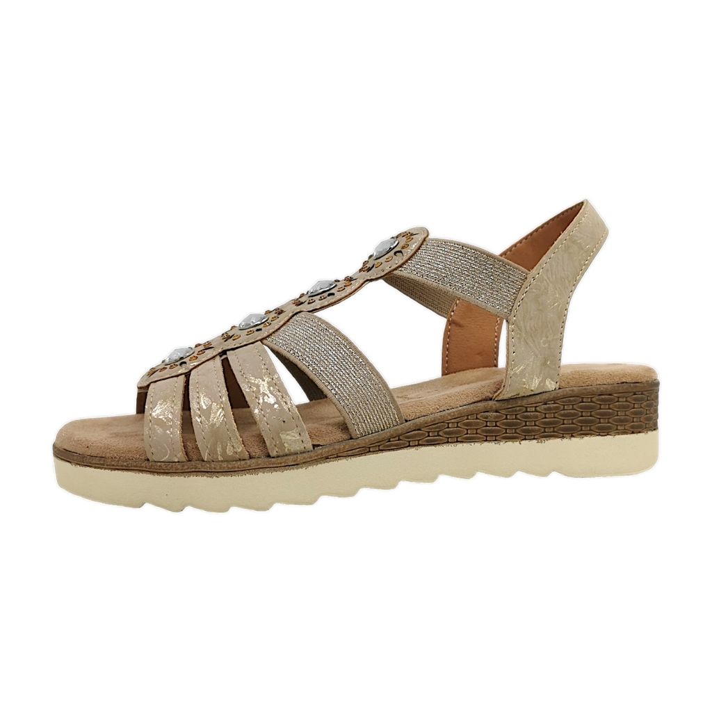 Jane Klain Sandale Beige in Gr. 37
