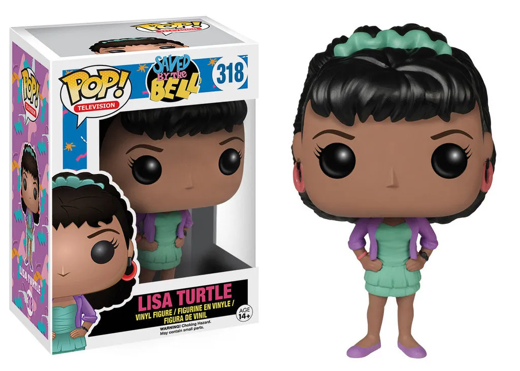 Décoration bureau Funko Pop Lisa Turtle série Sauvés par le gong 315