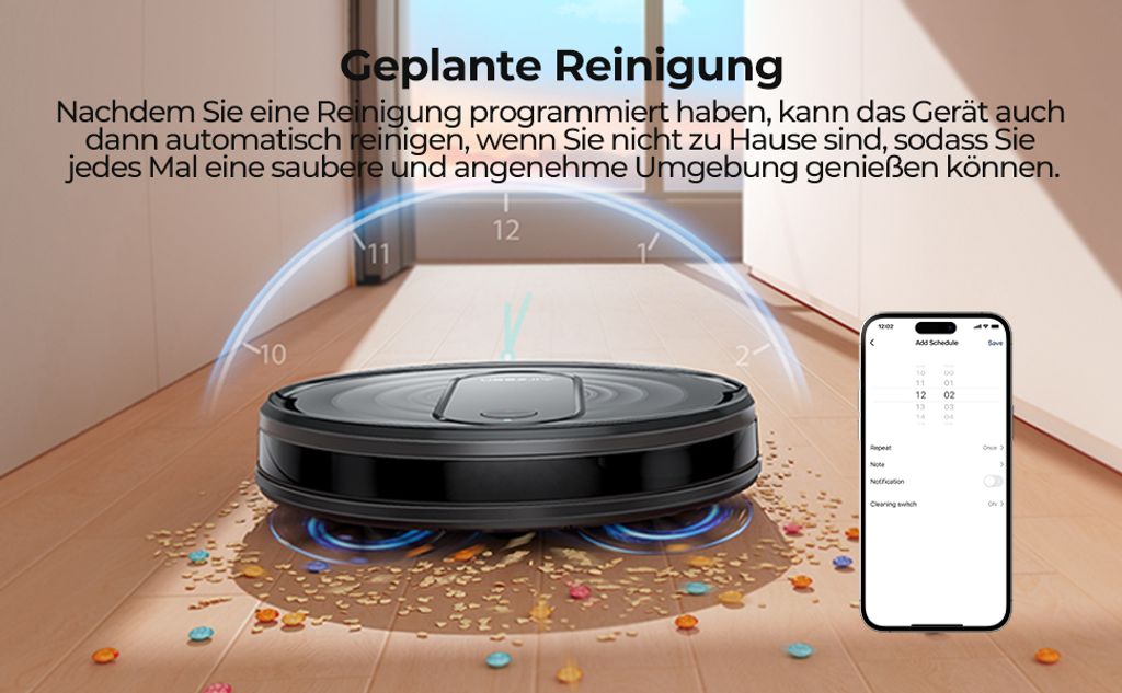 Airzeen Saugroboter mit Wischfunktion , 3in1 Produktbild 12