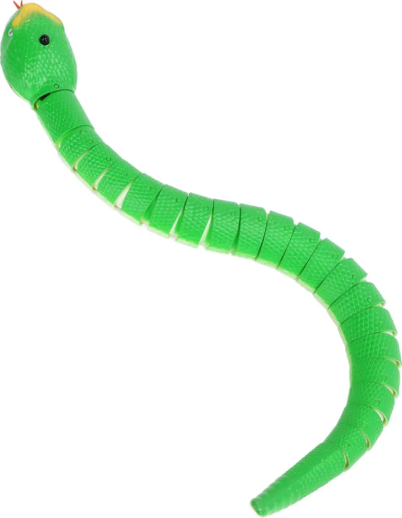 Jouet Serpent RC Vert avec Langue Rétractable et Télécommande Infrarouge - 4