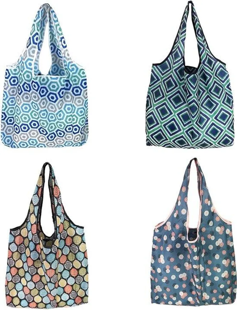Sacs de courses pliables en toile écologique grand format - XL