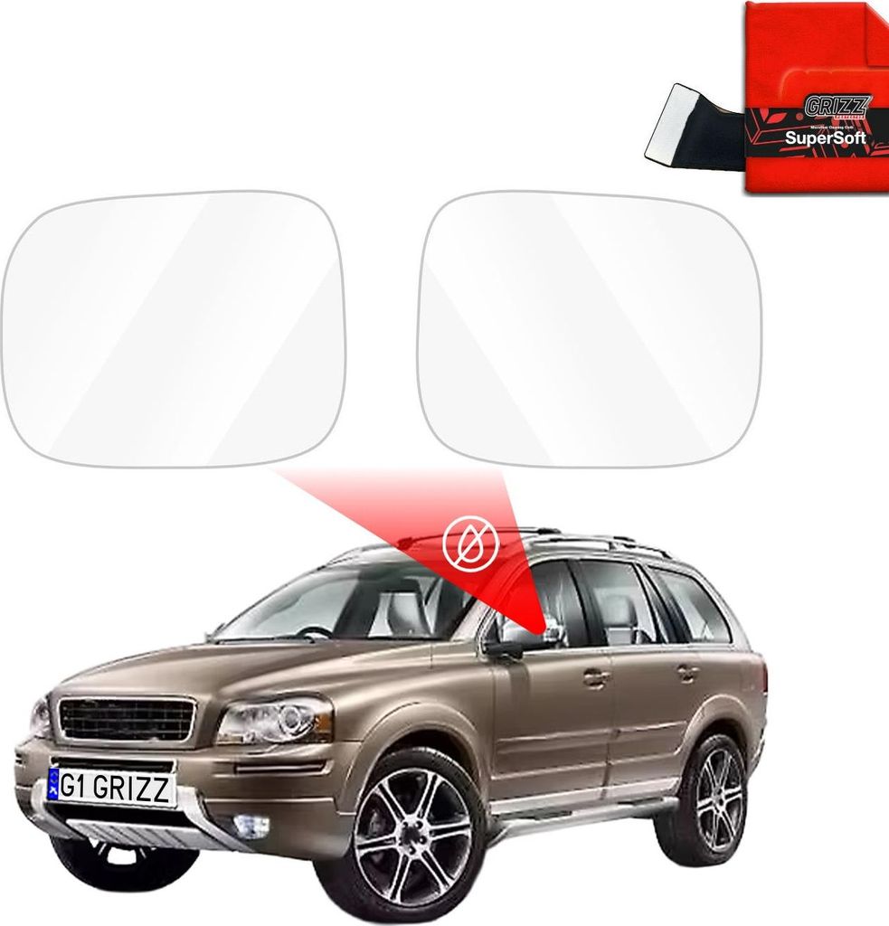 Regenschutzfolie Grizz Protector für Außenspiegel - Volvo XC90 (2002-2014)