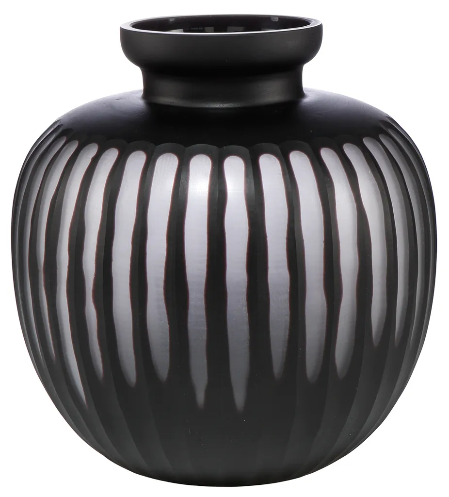 Vase noir compact Goebel : sublimez vos petits espaces avec élégance