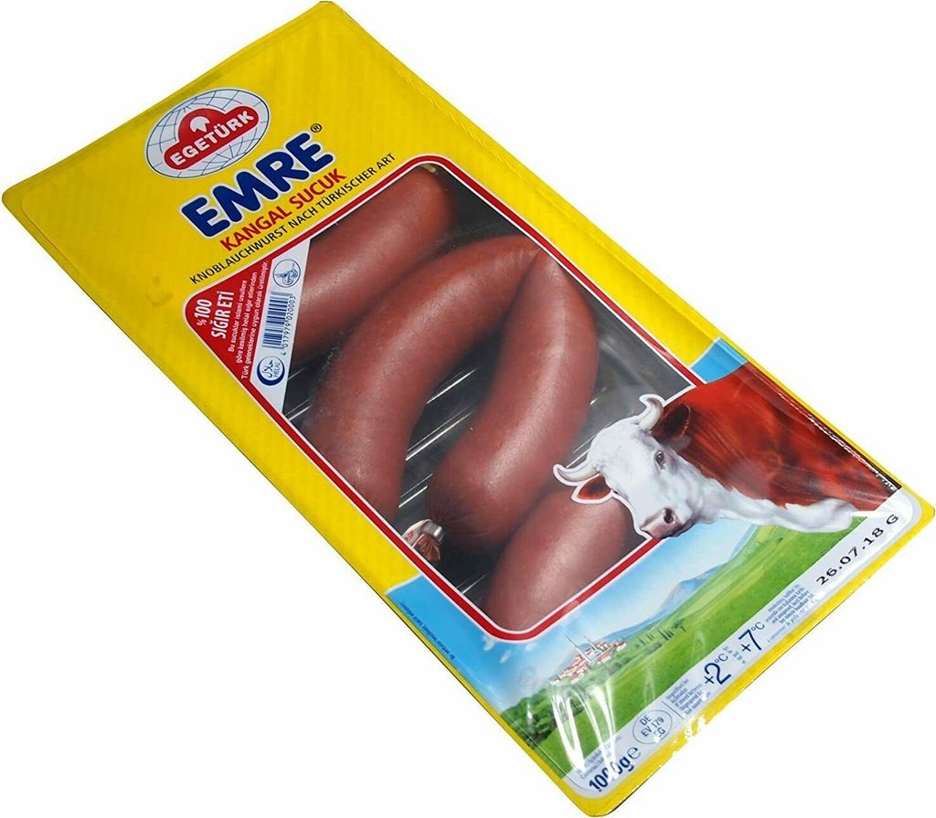 Egetürk Knoblauchwurst  - 1000 gr / 100% Rindfleisch / Produktbild 