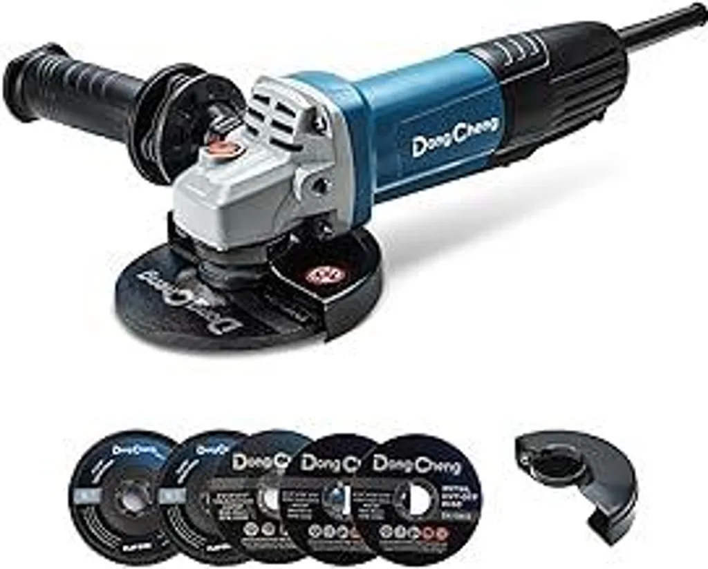 Smerigliatrice Angolare 800W 125mm Professional | Kit Taglio e Lucidatura