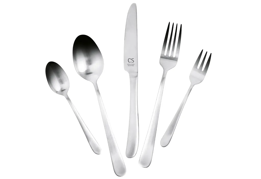Set di posate da 60 pezzi Carl Schmidt Sohn-Luneburg, acciaio inossidabile, argento