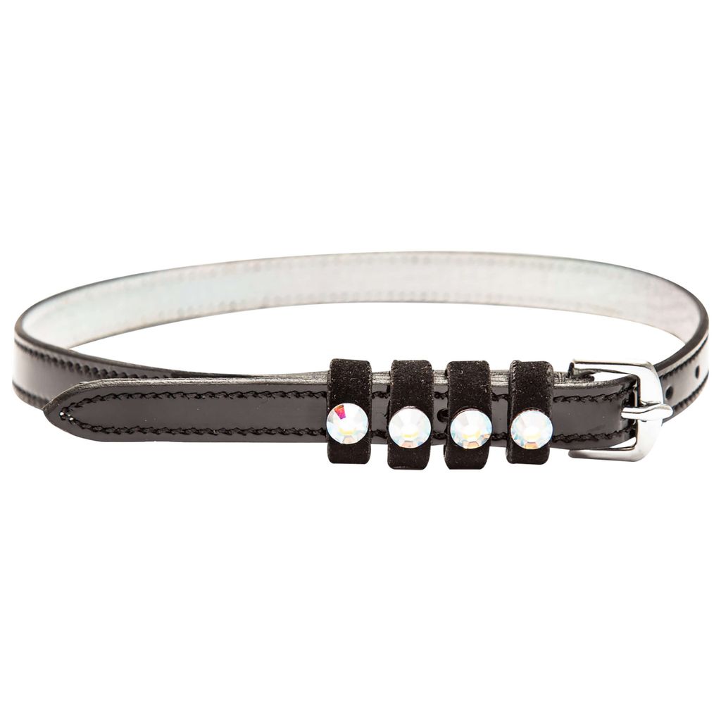 Imperial Riding Sporenriemen Leder Pardouz, Farbe:black-black hologram