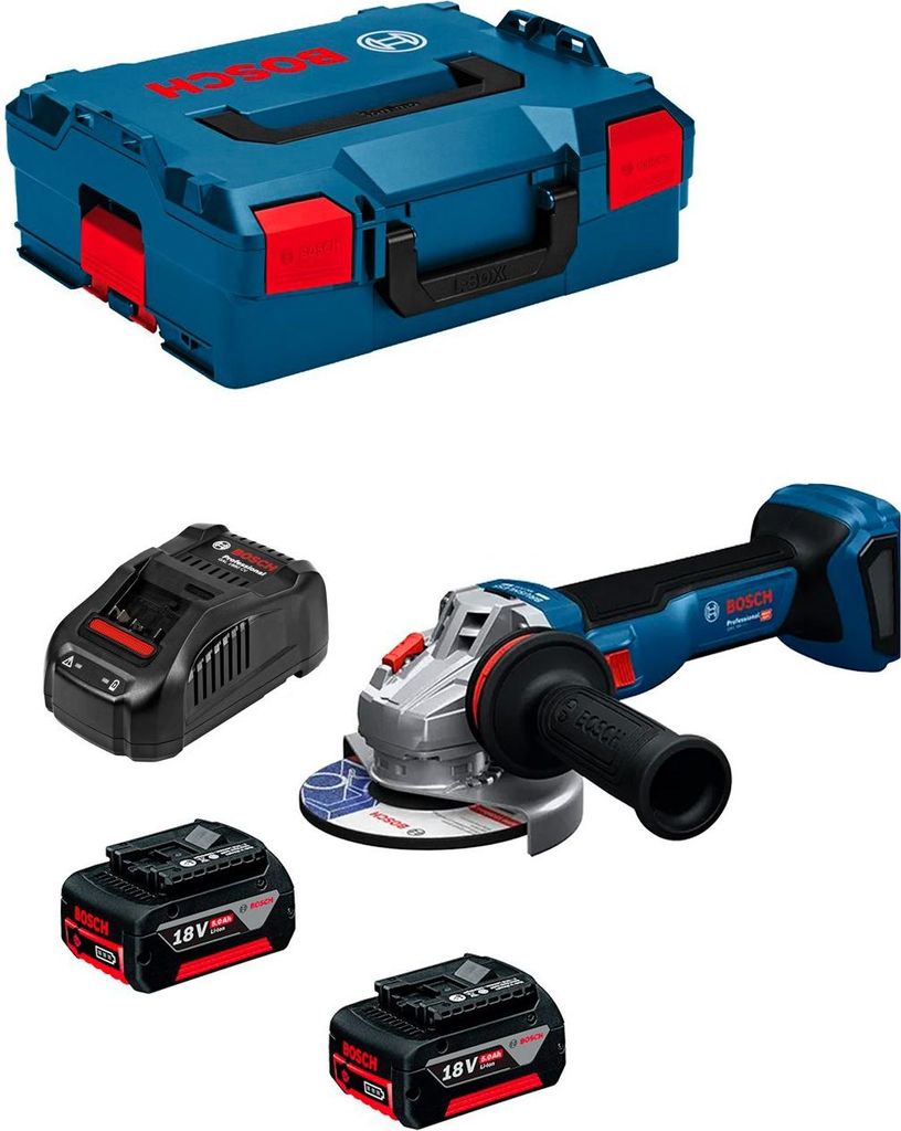 Bosch Professional 18V System Akku-Winkelschleifer GWS 18V-11 (Scheibendurchmesser of 115 mm, ohne Akku/Ladegerät)