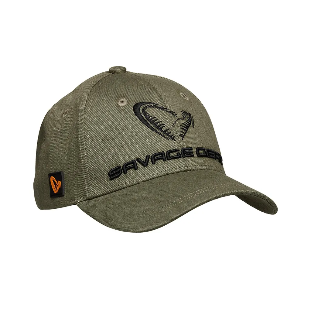 Casquette réglable Savage Gear Catch Cap Olive Green Melange Mixte