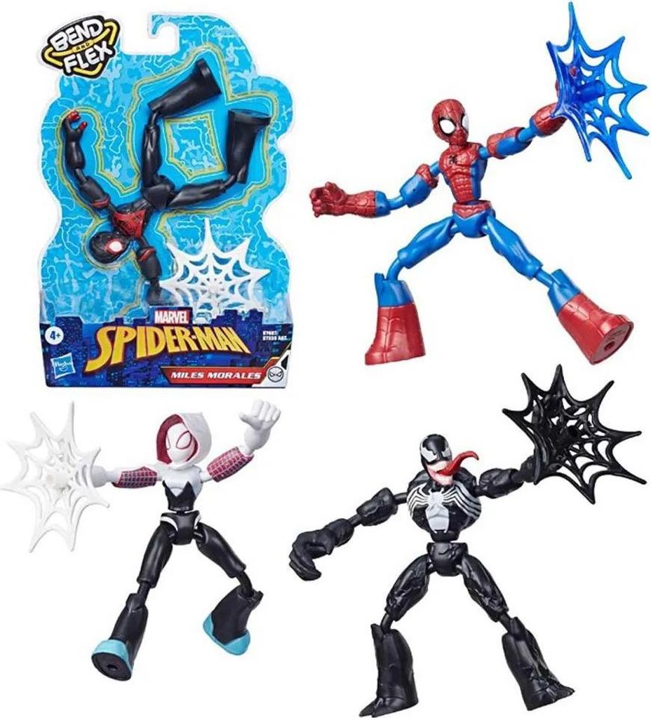 Avengers Spiderman Figur Biegen Und Dehnen15 Sortiert Mehrfarbig 4-7 Years Mehrfarbig 4-7 Years