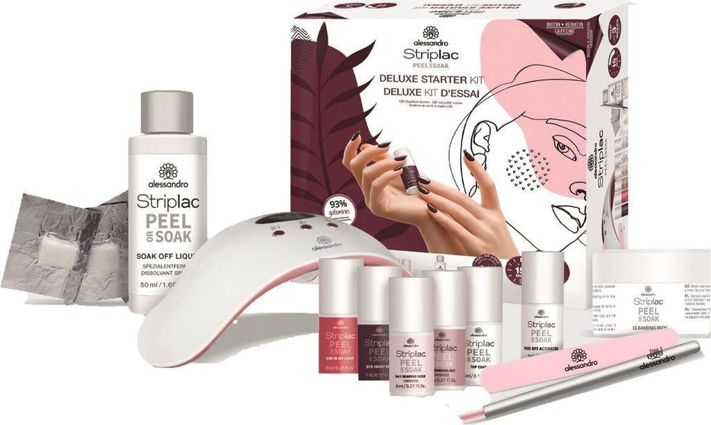 alessandro Striplac Starter Kit Deluxe, Nagellack, Nagel Produktbild 