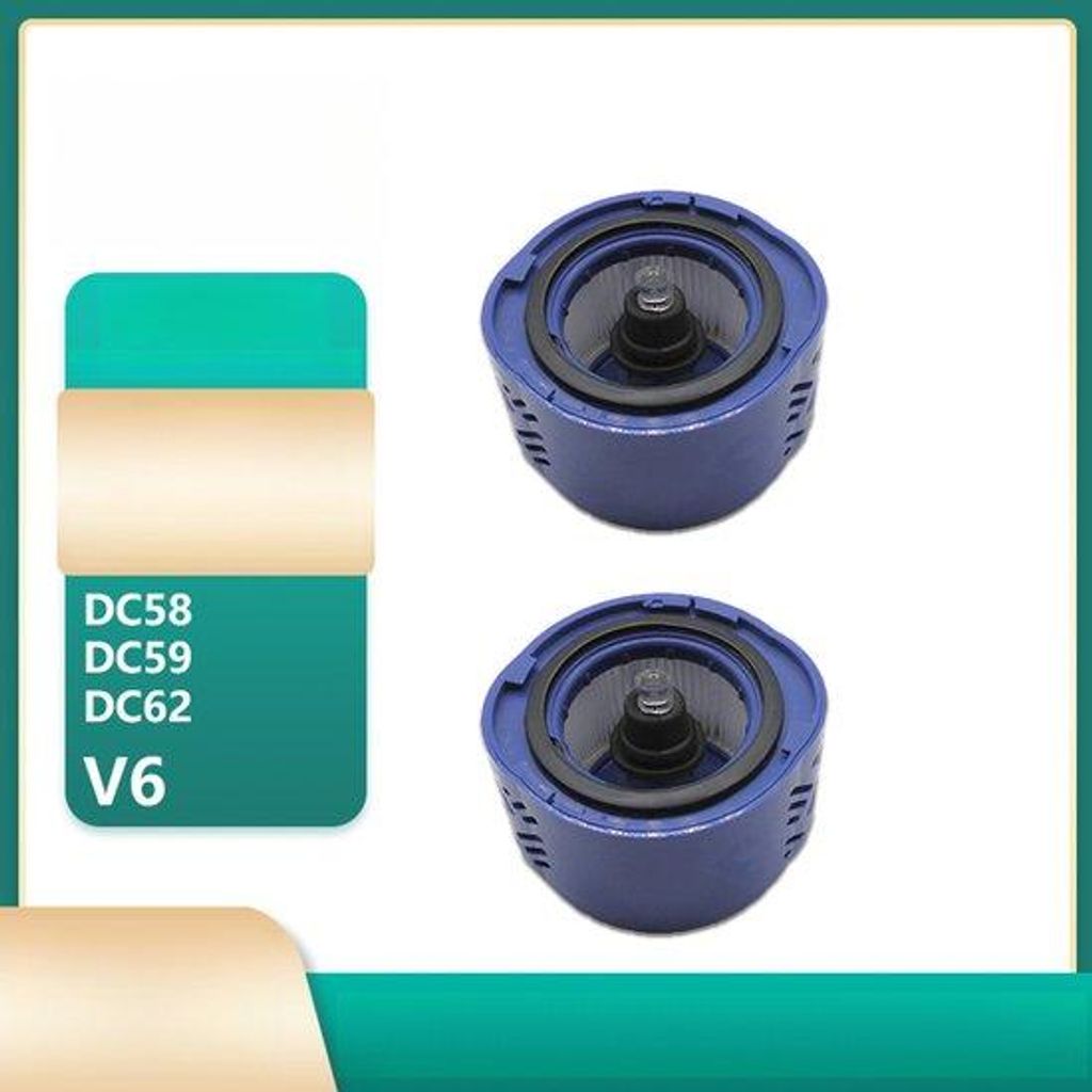 Filtervervangingsset für Dyson-ähnliche drahtlose Staubsauger, HEPA-Filters, Filter, Staubsaugerersatz, für V6-Modelle