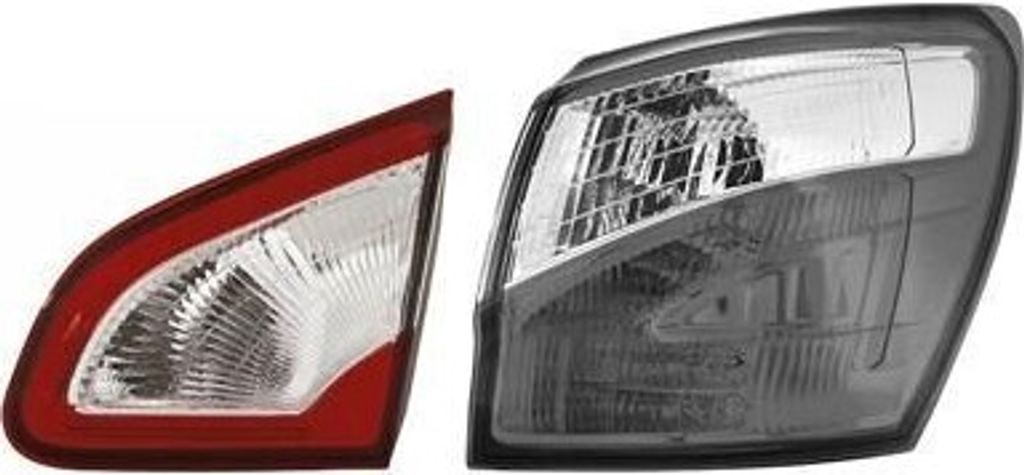 VAN WEZEL Rückleuchte Heckleuchte Rechts Innerer für NISSAN Qashqai / Qashqai +2 I (J10, NJ10) Qashqai / Qashqai+2 I Van (J10, JJ10E)
