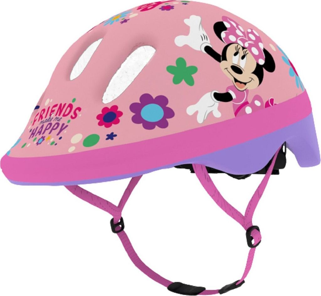 Disney Minnie Kinderhelm XS Sicherer Kopfschutz für junge Radfahrer (44-48 cm)