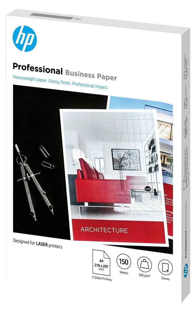 HP Fotopapier 7MV83A DIN A4 glänzend 200 g/qm 150 Blatt Produktbild 