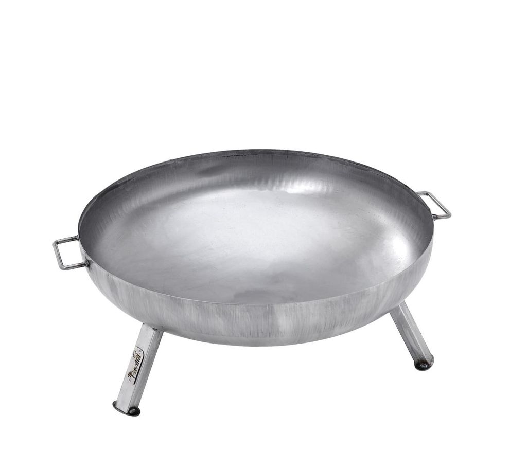 Favilla BOMBE BASIC Feuerschale 64,5 cm – massive Feuerschale aus Stahl für Garten, Terrasse & Outdoor