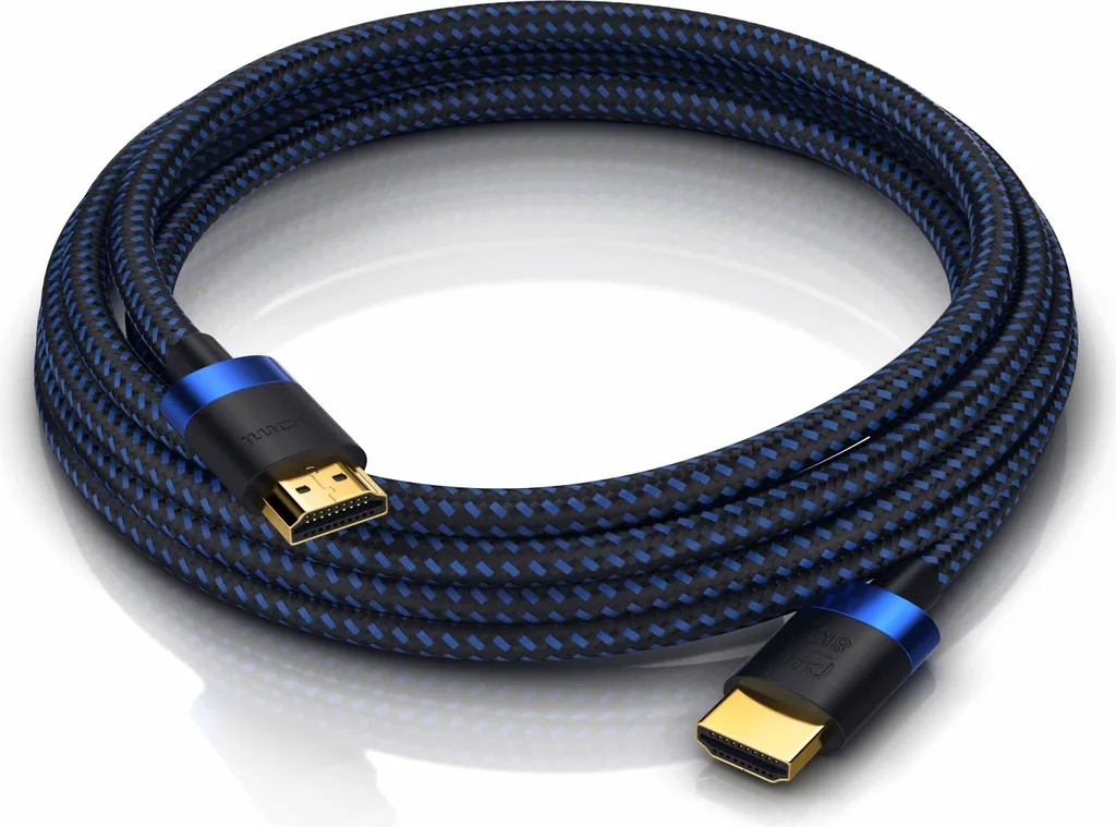 RooaRooz Cavo HDMI 2.0 Alta Velocità 1,8 M – 18 Gbps, 4K@60Hz, 2K@144Hz, ARC/eARC, HDCP2.2, Compatibile Con PS5, TV, Soundbar
