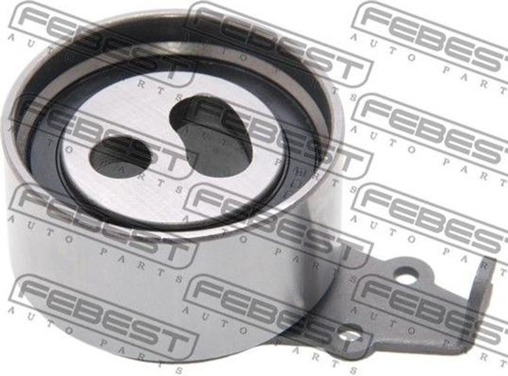FEBEST 0787-SQ420 Spannrolle, Zahnriemen OE 3252666 kompatibel mit Besta, Sportage
