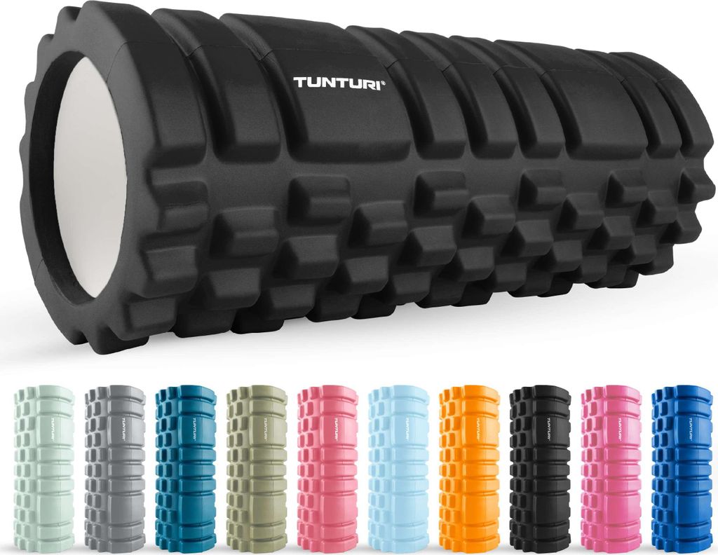 Tunturi Yoga Grid Foam Roller - Rouleau de massage 33 cm de Image du produit 