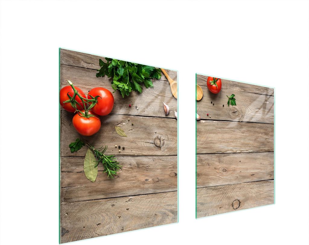 Glasschutzplatte Für Herd 85X52 Holz