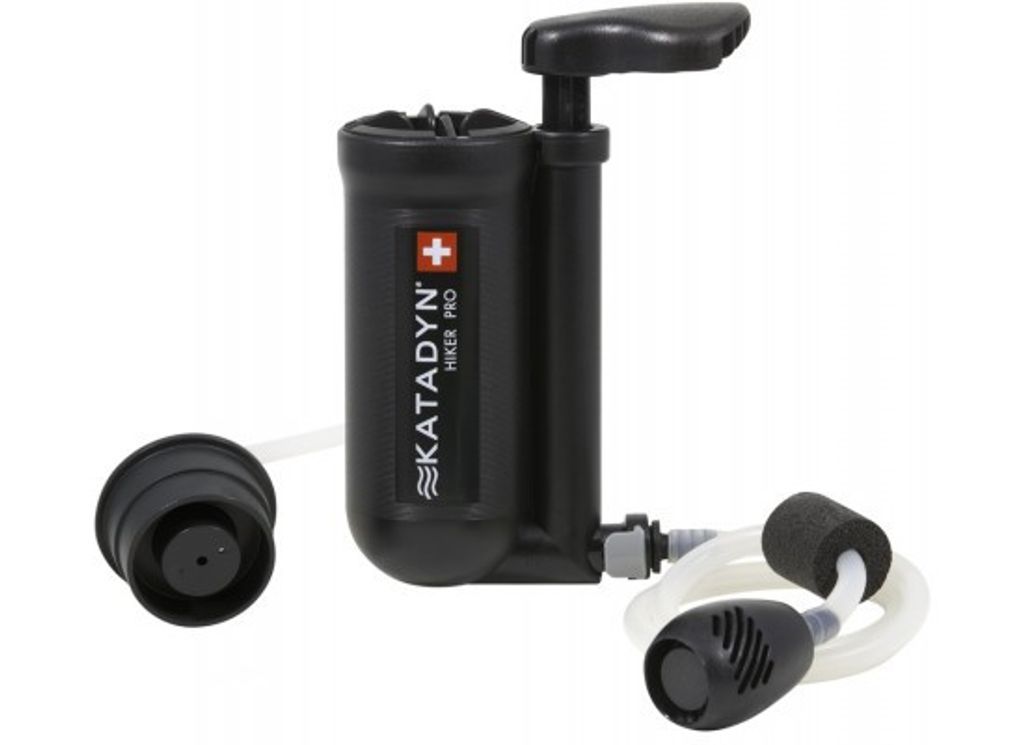 Katadyn Hiker Pro, Průhledná, Černá, Silikon, Plast Obrázek produktu 