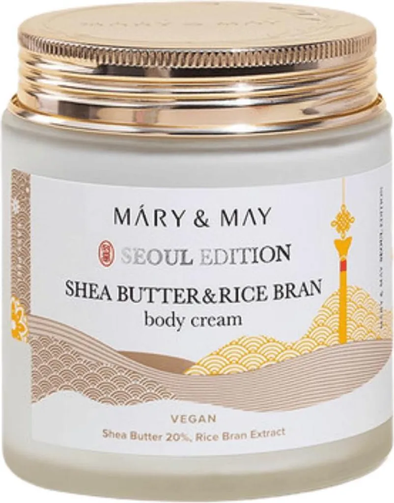 Mary&May Shea Butter Body Cream 250ml - Idratazione Vegana Essenziale